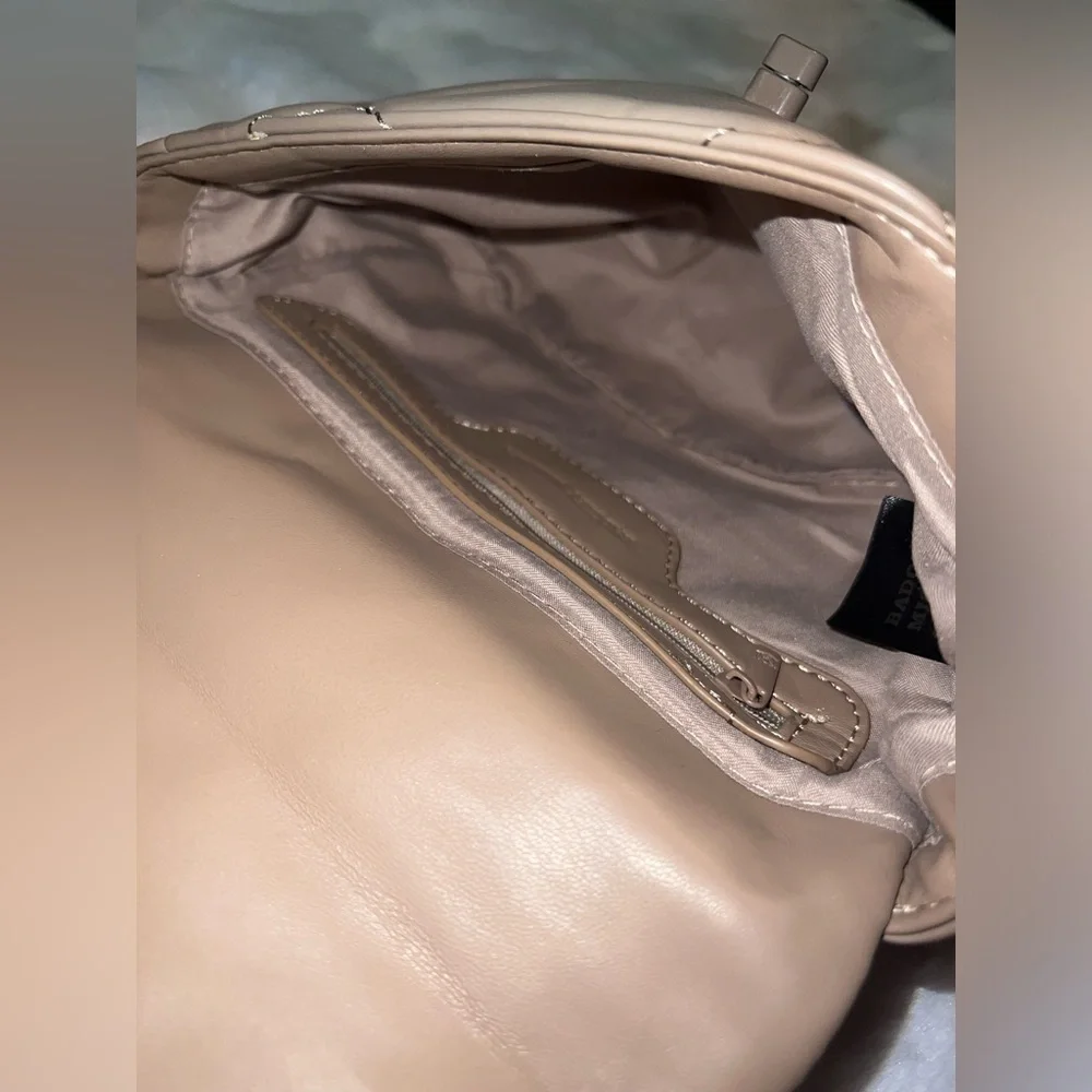 Badgley Mischka Quilted Studded Vegan Leather Bag - Picture 6 of 10